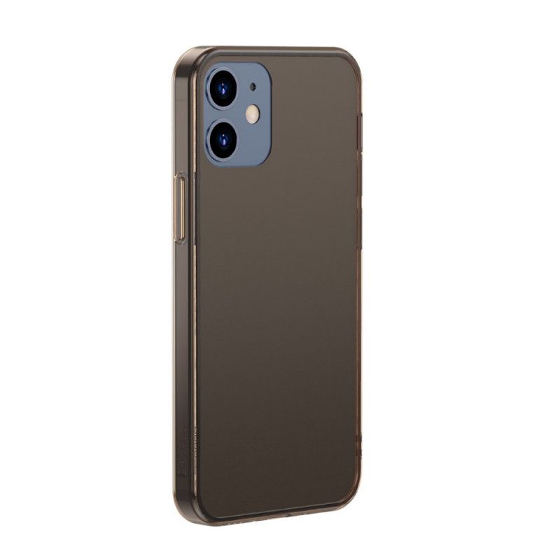 Coque iPhone 12 Mini Verre Trempé Et Silicone Baseus