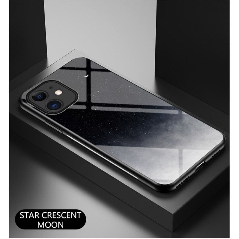 Coque iPhone 12 Mini Verre Trempé Starry Sky