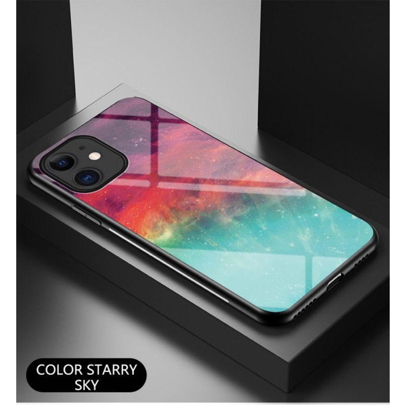 Coque iPhone 12 Mini Verre Trempé Starry Sky