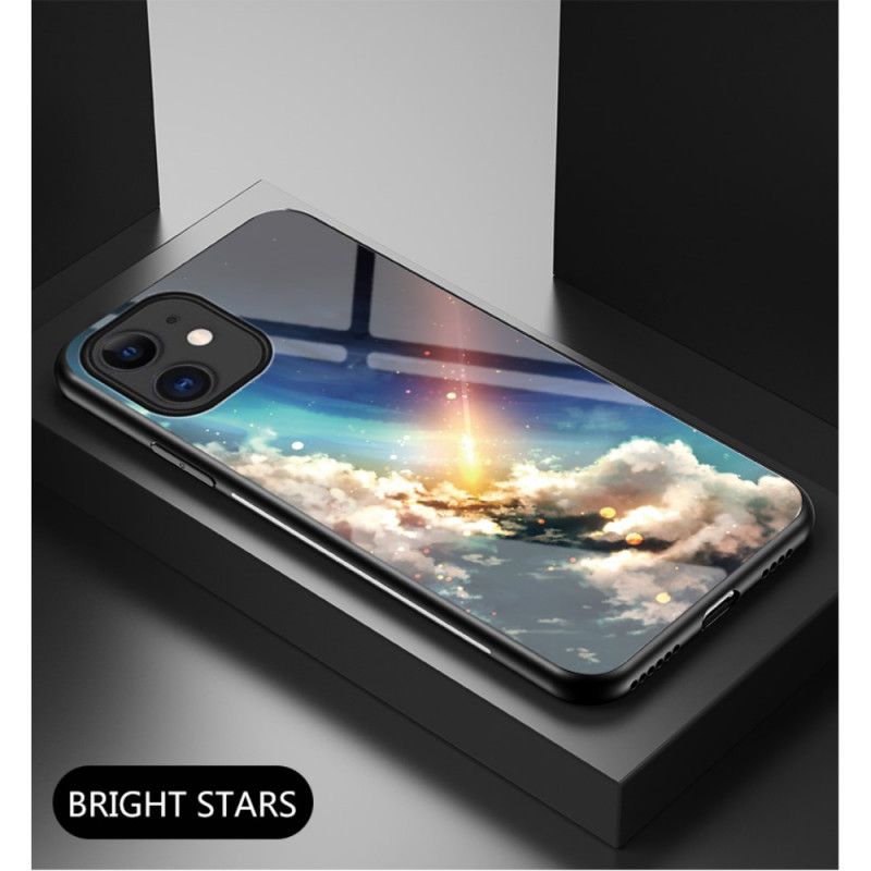 Coque iPhone 12 Mini Verre Trempé Starry Sky