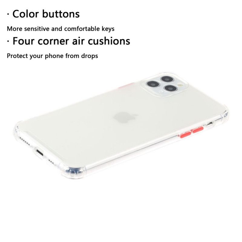 Coque iPhone 12 / 12 Pro Colorée Coins Renforcés