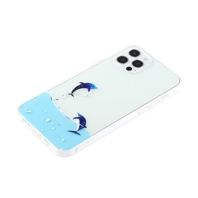 Coque iPhone 12 / 12 Pro Jeux De Dauphins