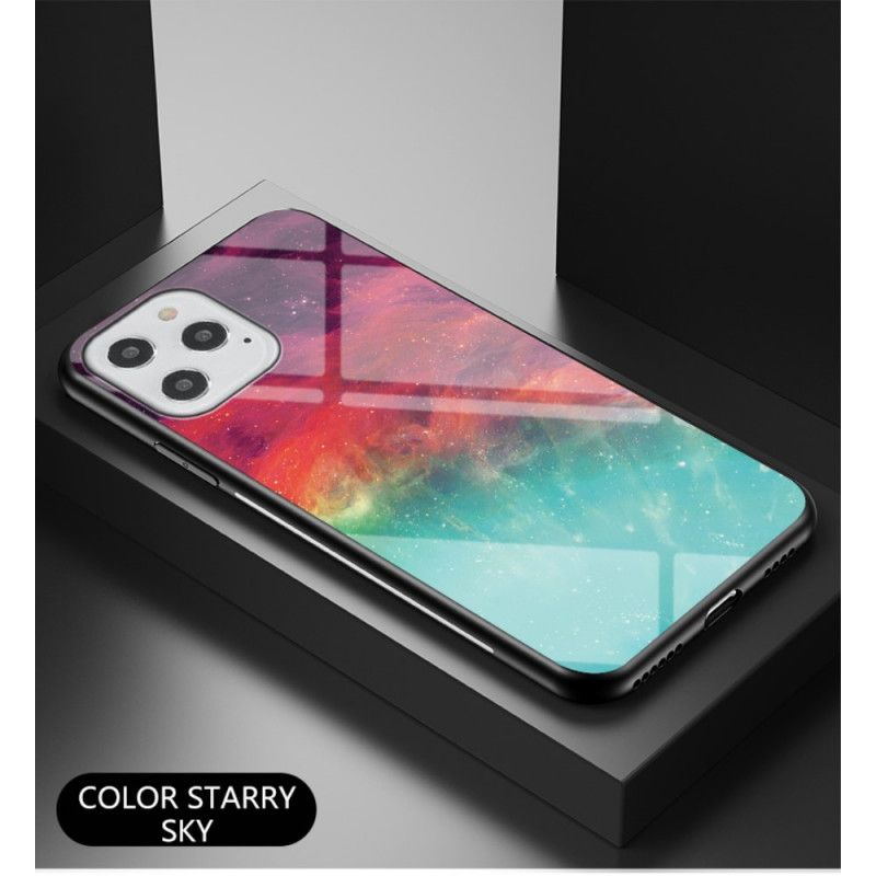 Coque iPhone 12 / 12 Pro Verre Trempé Starry Sky