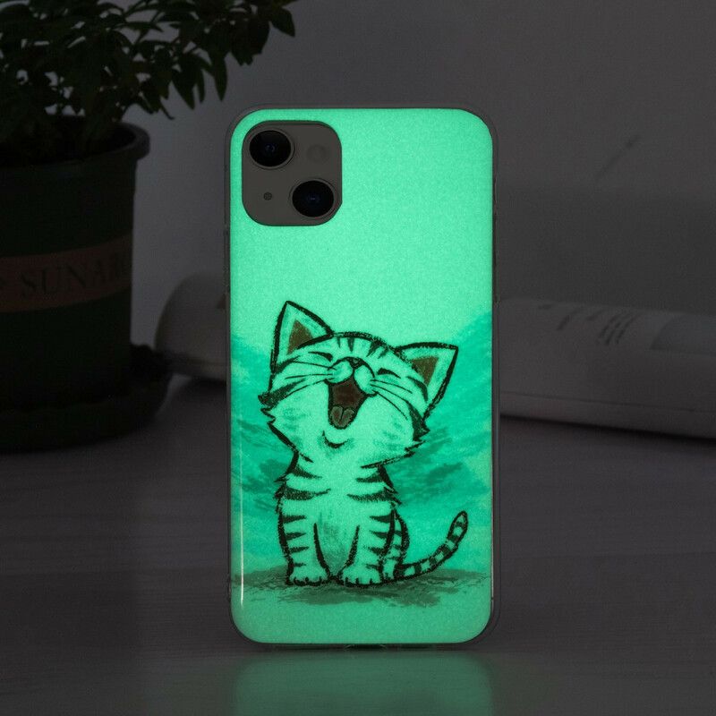 Coque iPhone 13 Fluorescente Chat