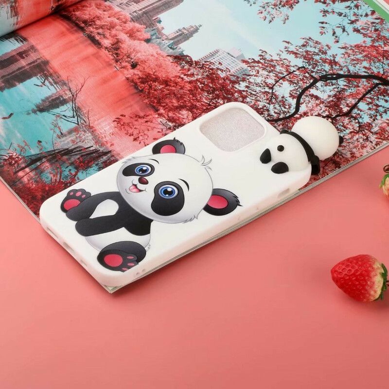 Coque iPhone 13 Mignon Panda 3d