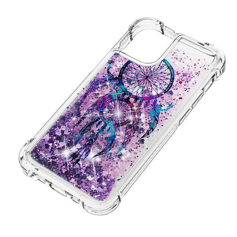 Coque iPhone 13 Pro Attrape Rêves Paillettes