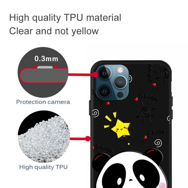 Coque iPhone 13 Pro Étoile Panda