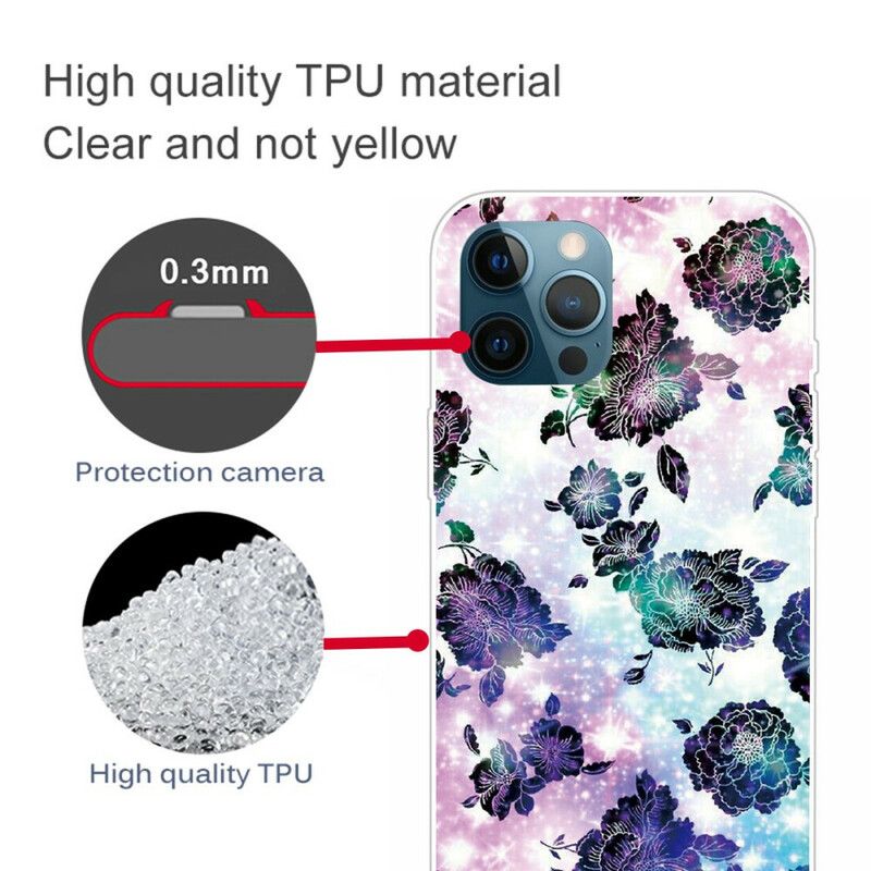 Coque iPhone 13 Pro Fleurs Intenses