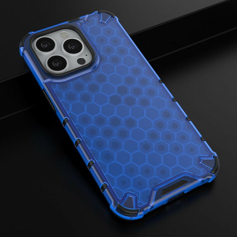 Coque iPhone 13 Pro Style Nid D'abeille