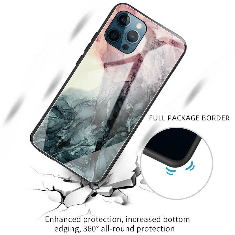 Coque iPhone 13 Pro Verre Trempé Marble