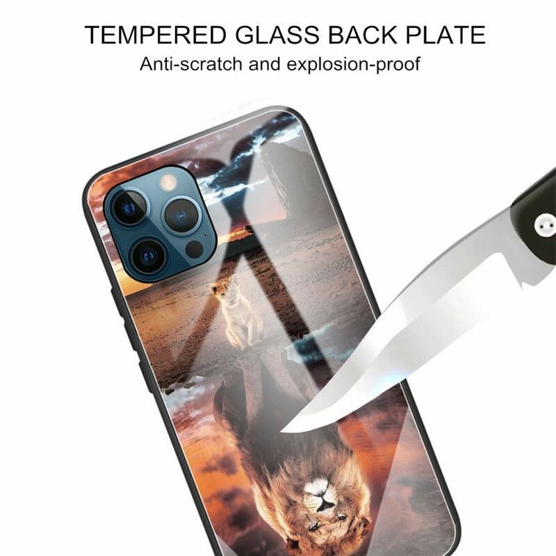 Coque iPhone 13 Pro Verre Trempé Rêve De Lionceau