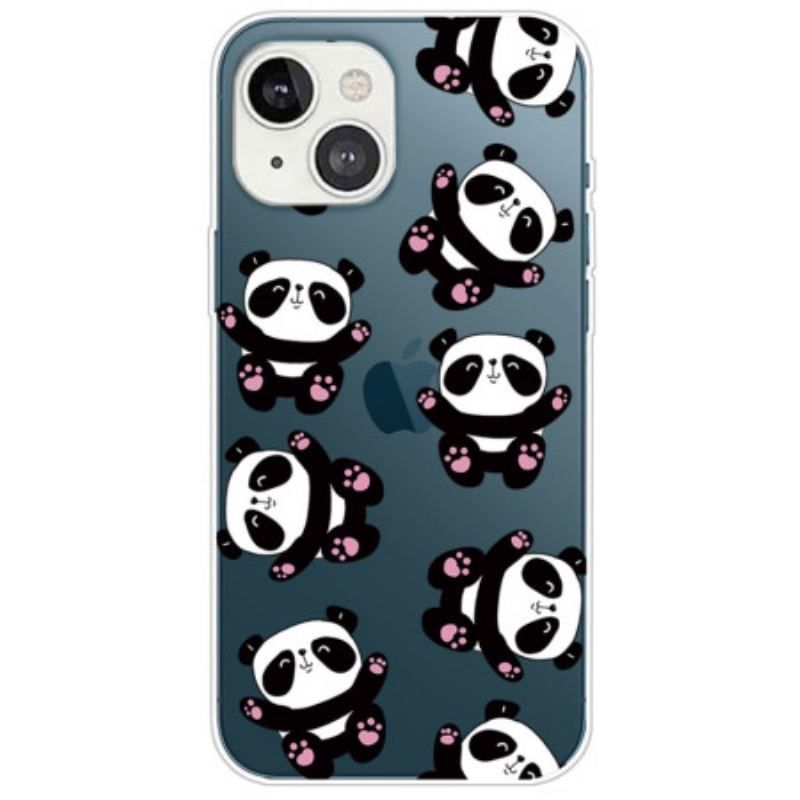 Coque iPhone 14 Plus Petits Pandas