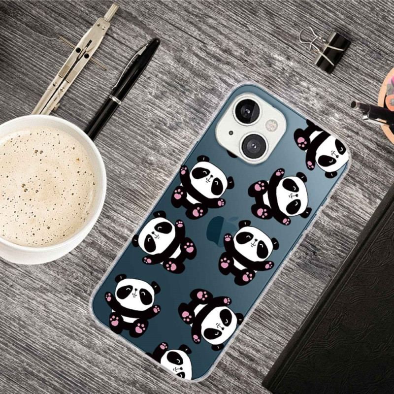 Coque iPhone 14 Plus Petits Pandas