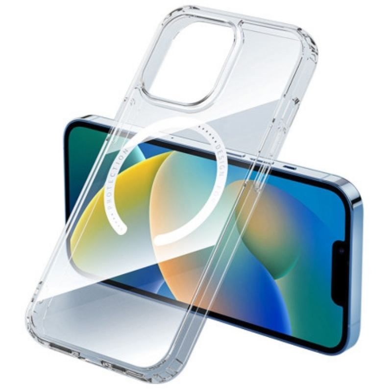 Coque iPhone 14 Plus Transparente Compatible MagSafe ROOK