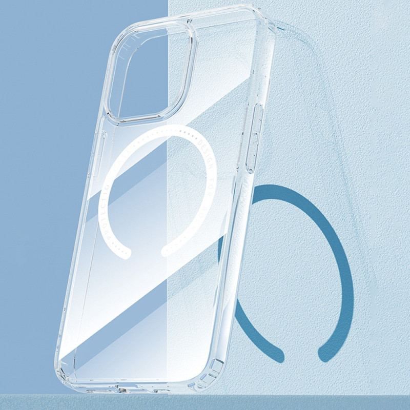 Coque iPhone 14 Plus Transparente Compatible MagSafe ROOK