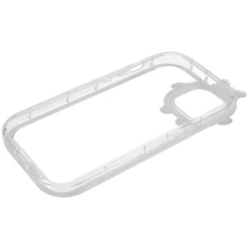 Coque iPhone 14 Plus Transparente et Protection Lentille Amusante