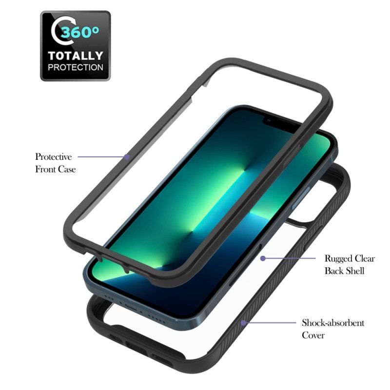 Coque iPhone 14 Pro Hybride Anneau-Support