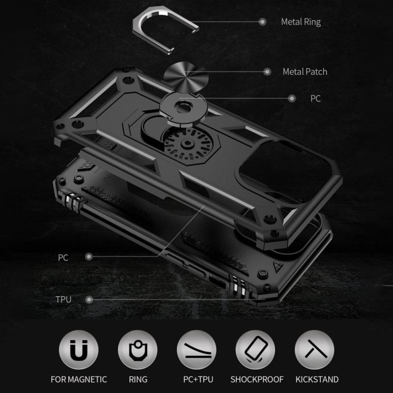 Coque iPhone 14 Pro Max Anneau-Support Design