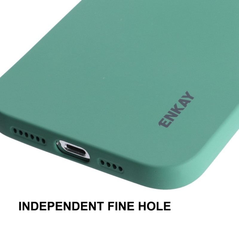 Coque iPhone 14 Pro Max Silicone Liquide ENKAY