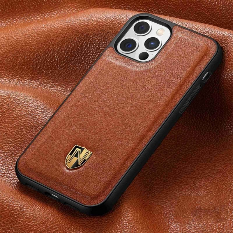 Coque iPhone 14 Pro Max Véritable Cuir CASENEO