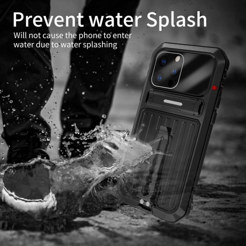 Coque iPhone 14 Pro Max Water Résistant avec Support et Lanières