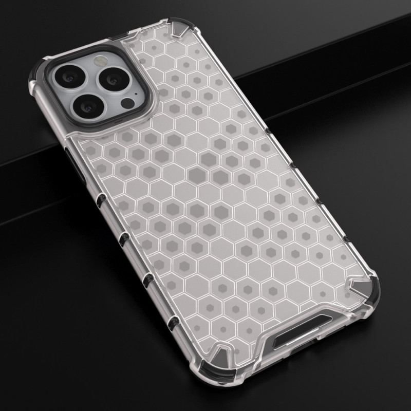 Coque iPhone 14 Pro Style Nid d'Abeille