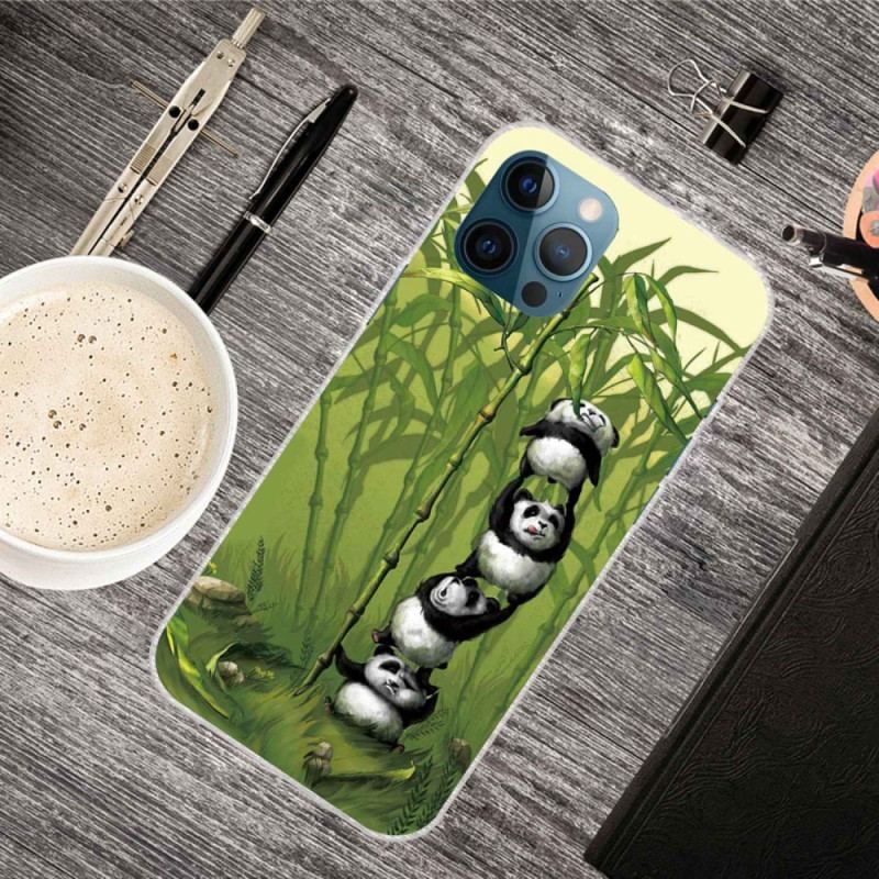 Coque iPhone 14 Pro Tas de Pandas