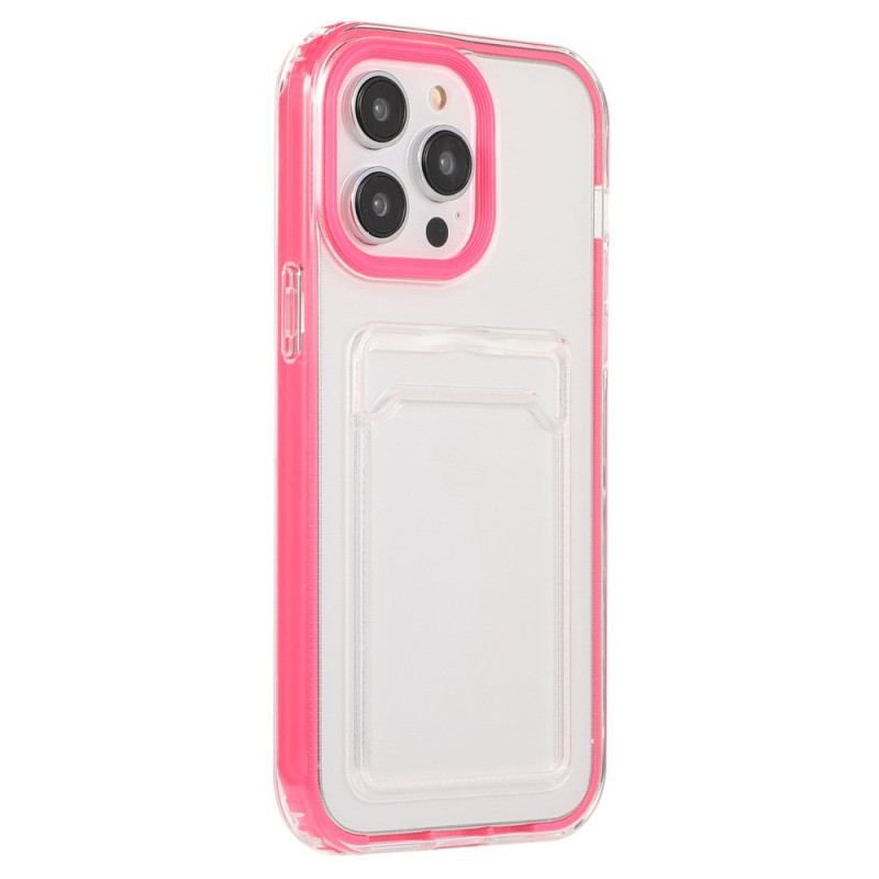 Coque iPhone 14 Pro Transparente Porte-Carte