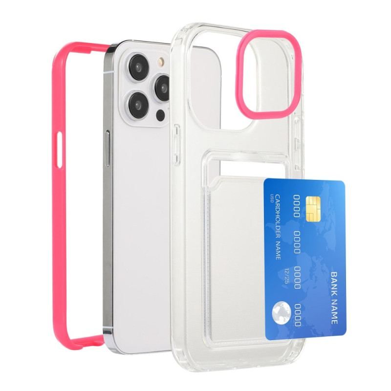 Coque iPhone 14 Pro Transparente Porte-Carte