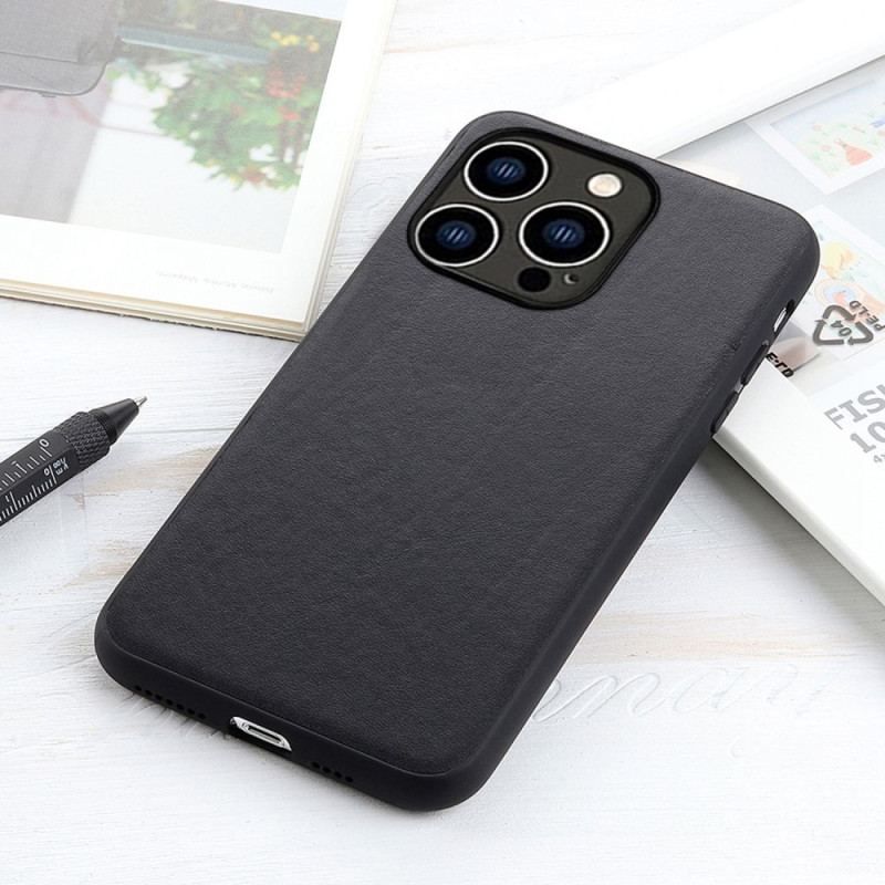 Coque iPhone 14 Pro Véritable Cuir