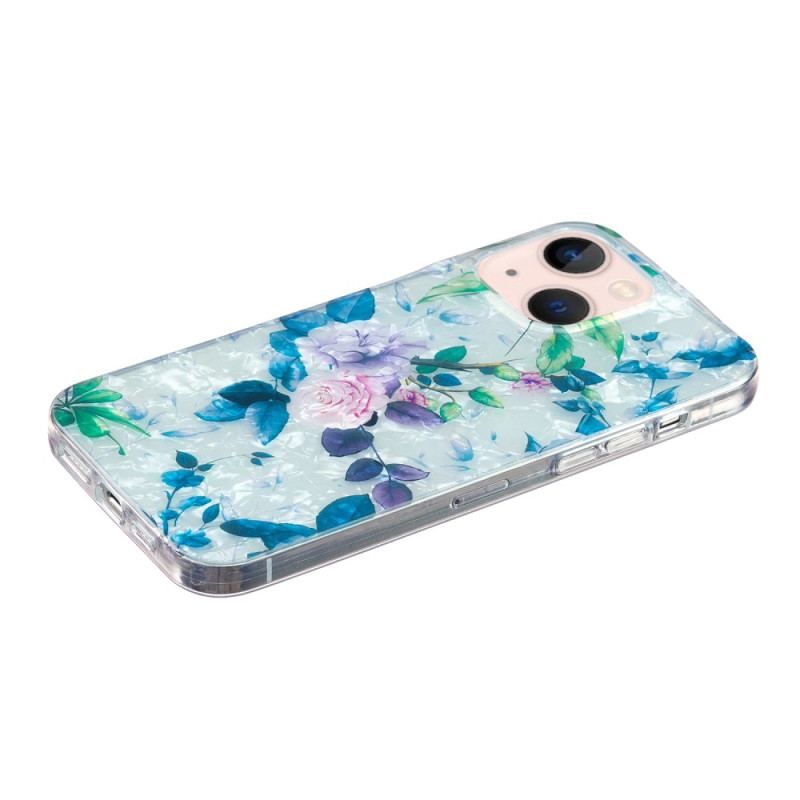 Coque iPhone 15 Plus Florale