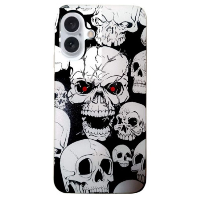 Coque iPhone 16 Crânes