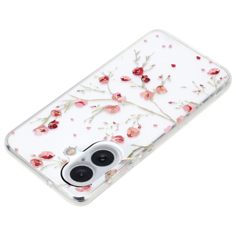 Coque iPhone 16 Plus Fleurettes