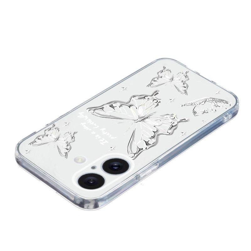 Coque iPhone 16 Plus Papillons