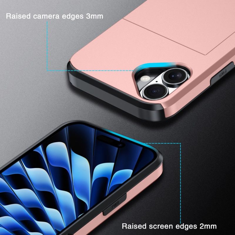 Coque iPhone 16 Plus Porte-Carte Intégré