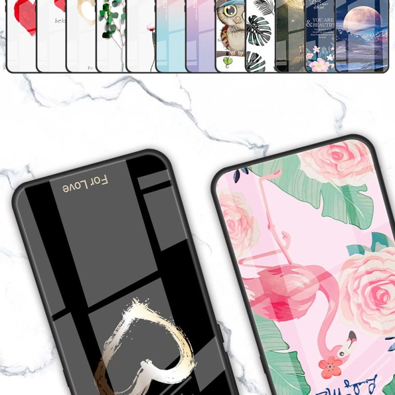 Coque iPhone 16 Plus Verre Trempé Dégradé Rose Bleu