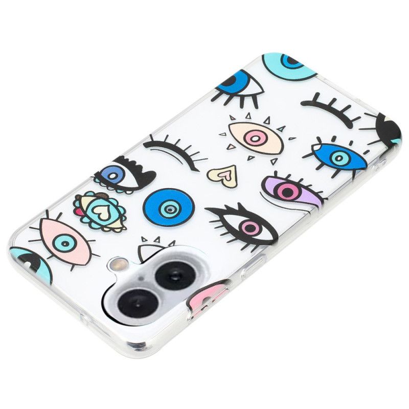 Coque iPhone 16 Plus Yeux