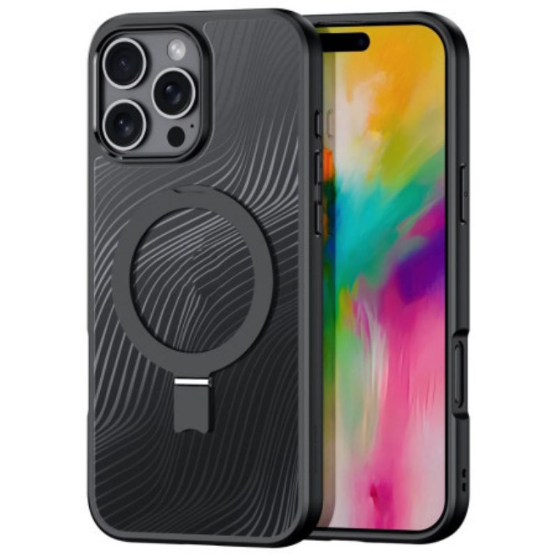 Coque iPhone 16 Pro Aimo Series Magnétique avec Support DUX DUCIS