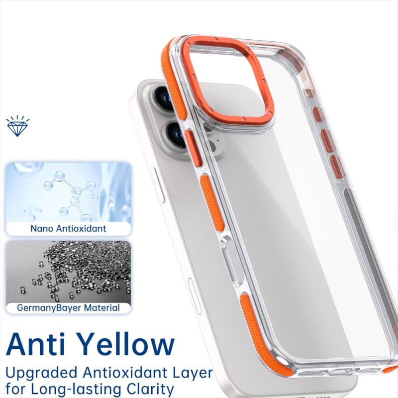 Coque iPhone 16 Pro Anti-Chute Transparente