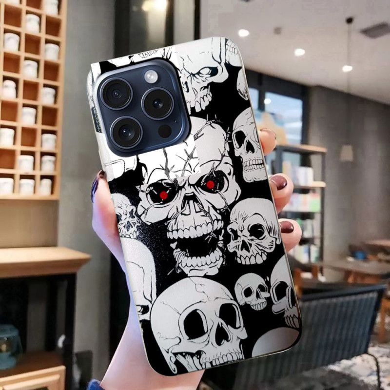 Coque iPhone 16 Pro Crânes