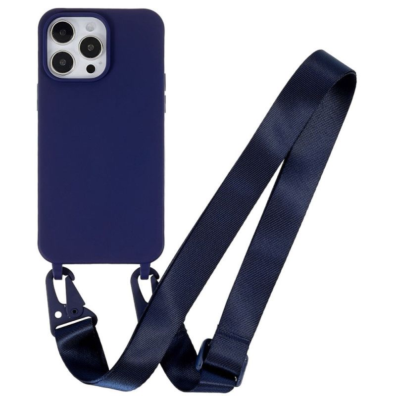 Coque iPhone 16 Pro Lanière Ajustable