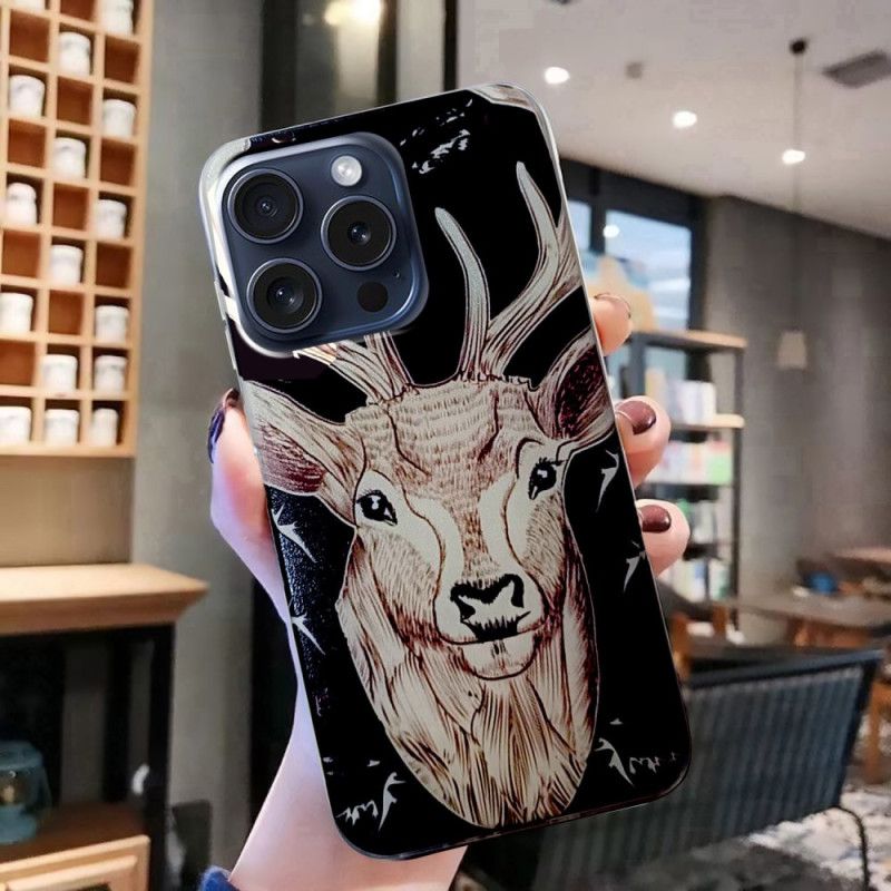 Coque iPhone 16 Pro Max Tête de Cerf