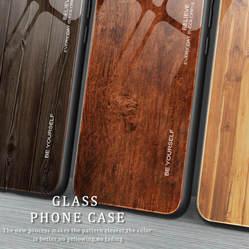 Coque iPhone 16 Pro Max Verre Trempé Bois