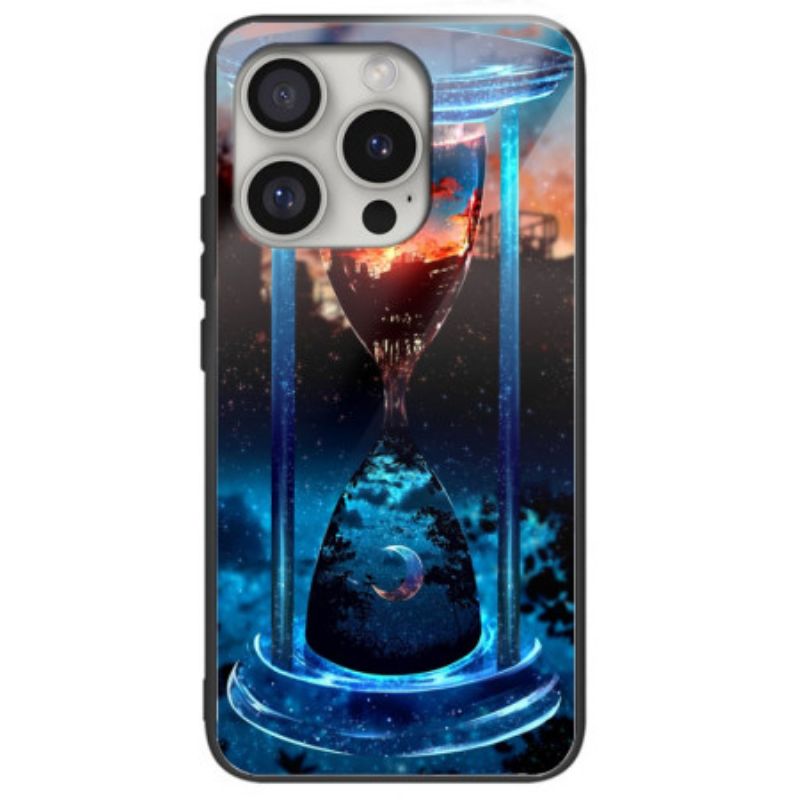 Coque iPhone 16 Pro Max Verre Trempé Soleil et Lune