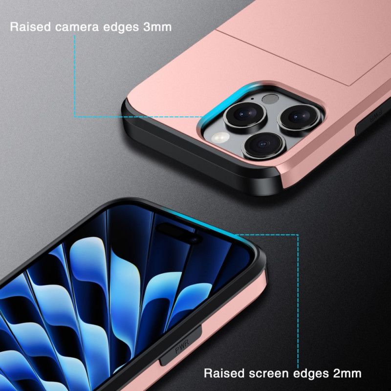 Coque iPhone 16 Pro Porte-Cartes Caché