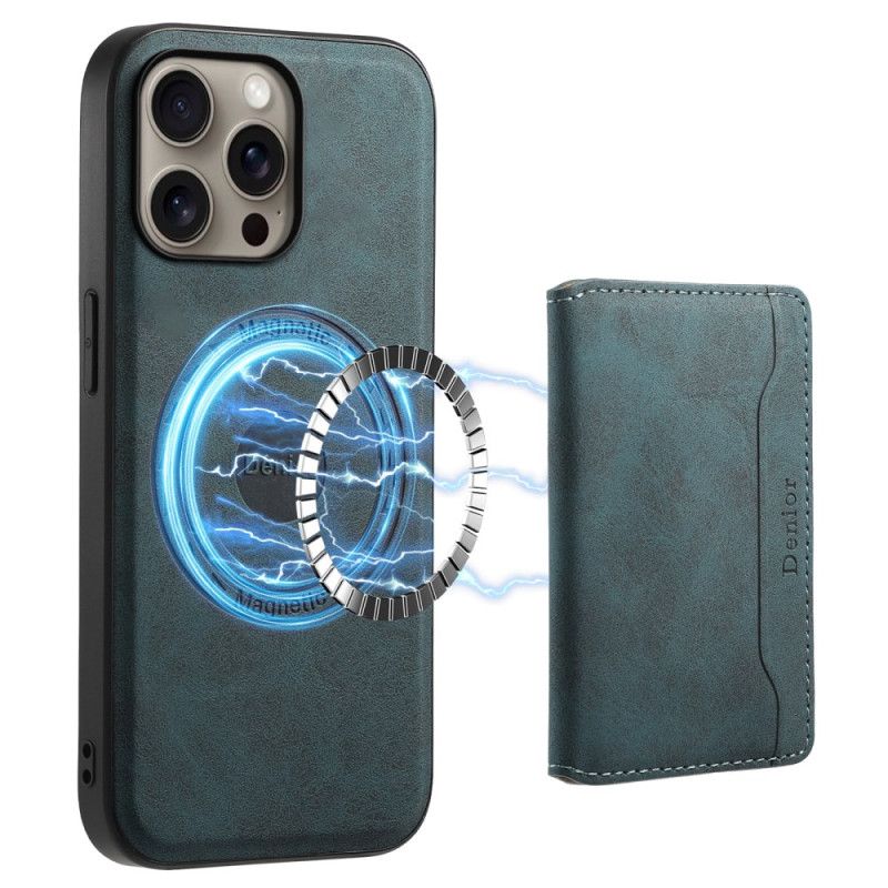 Coque iPhone 16 Pro Porte-Cartes Magnétique Détachable