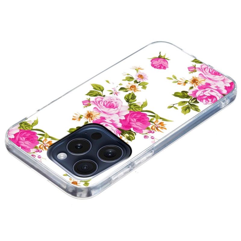 Coque iPhone 16 Pro Roses