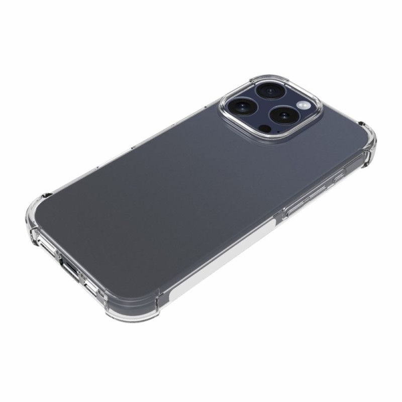 Coque iPhone 16 Pro Transparente Coins Renforcés Antidérapante