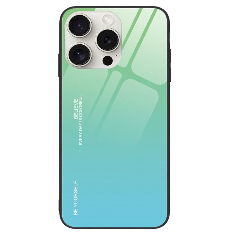 Coque iPhone 16 Pro Verre Trempé Be Yourself