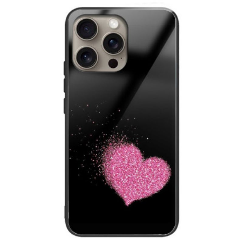 Coque iPhone 16 Pro Verre Trempé Coeur